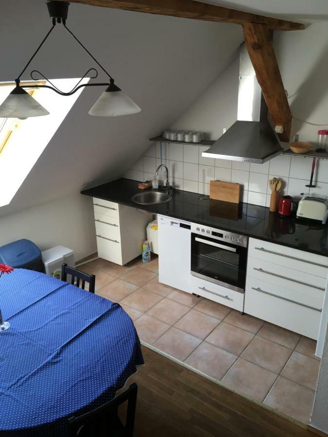 Ferienwohnung Storchenblick Straupitz Exterior foto